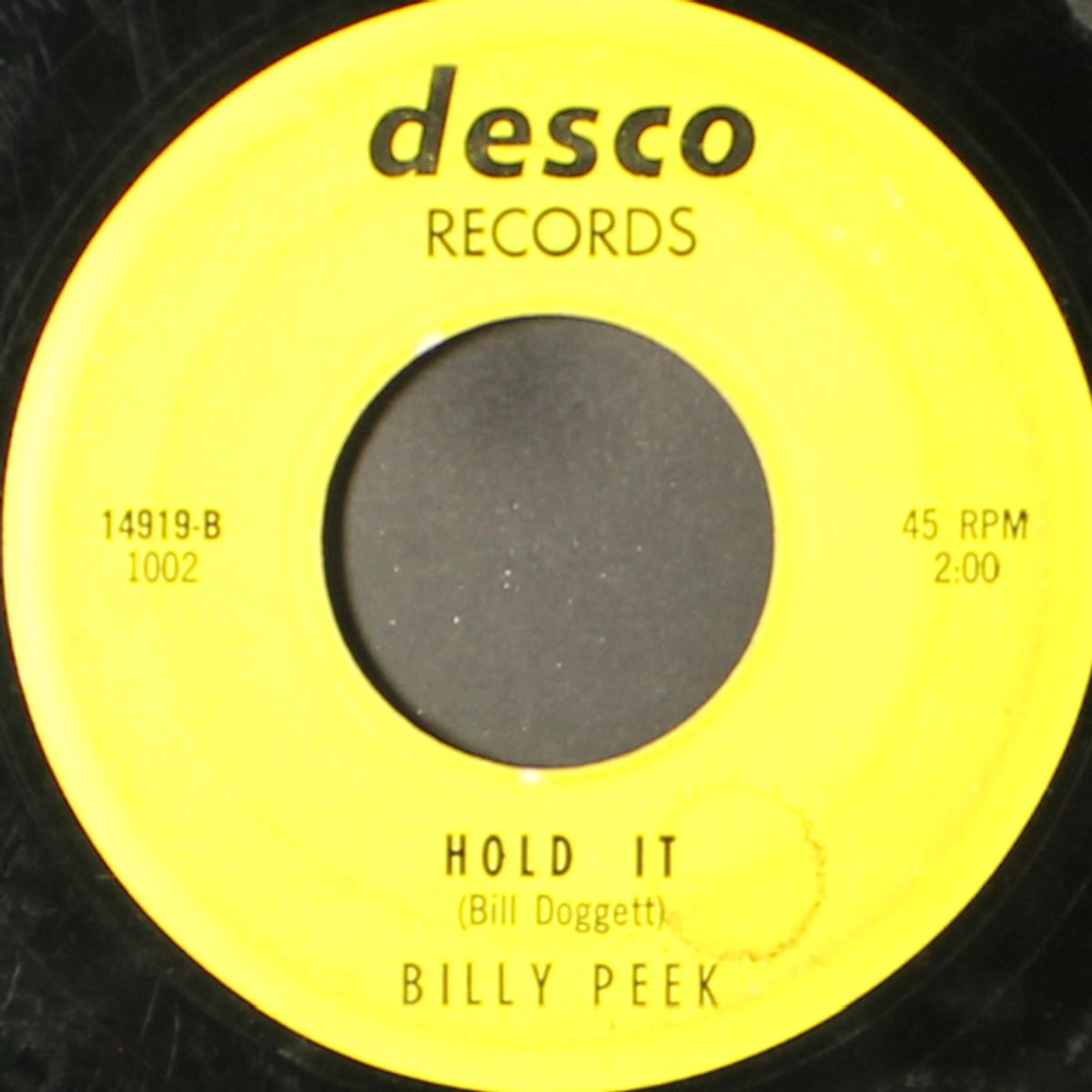 prancing / hold it by BILLY PEEK