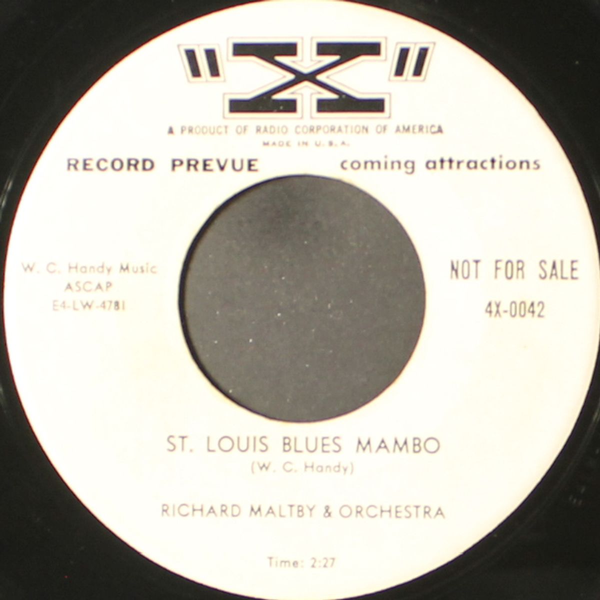 st. louis blues mambo / beloved, be true by RICHARD MALTBY