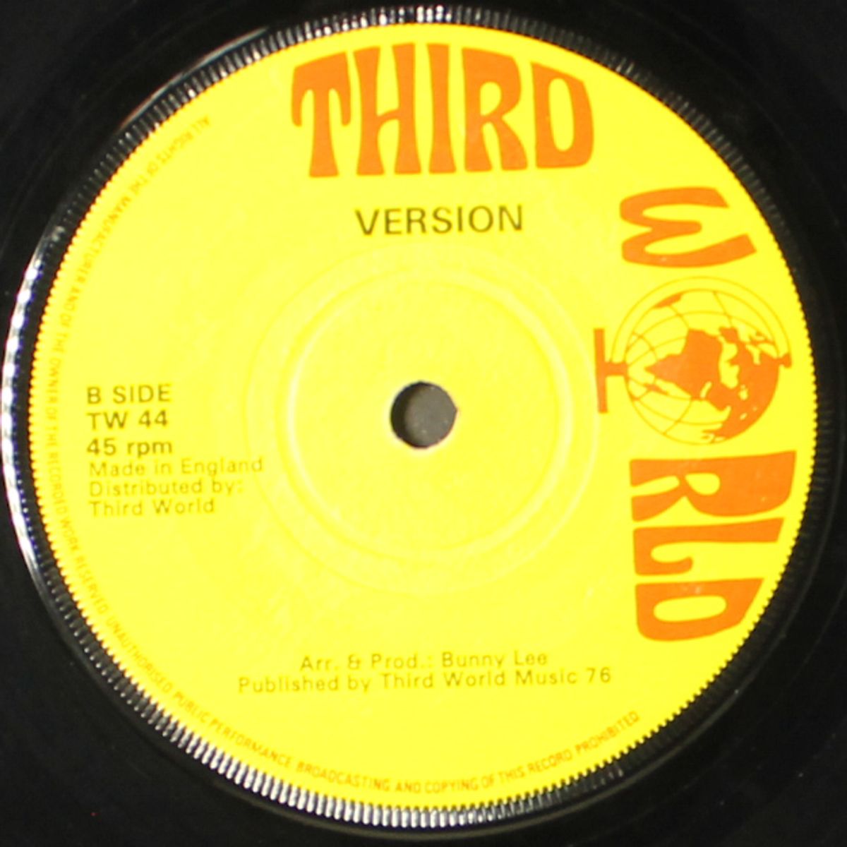 under heavy manners / version by DERRICK MORGAN