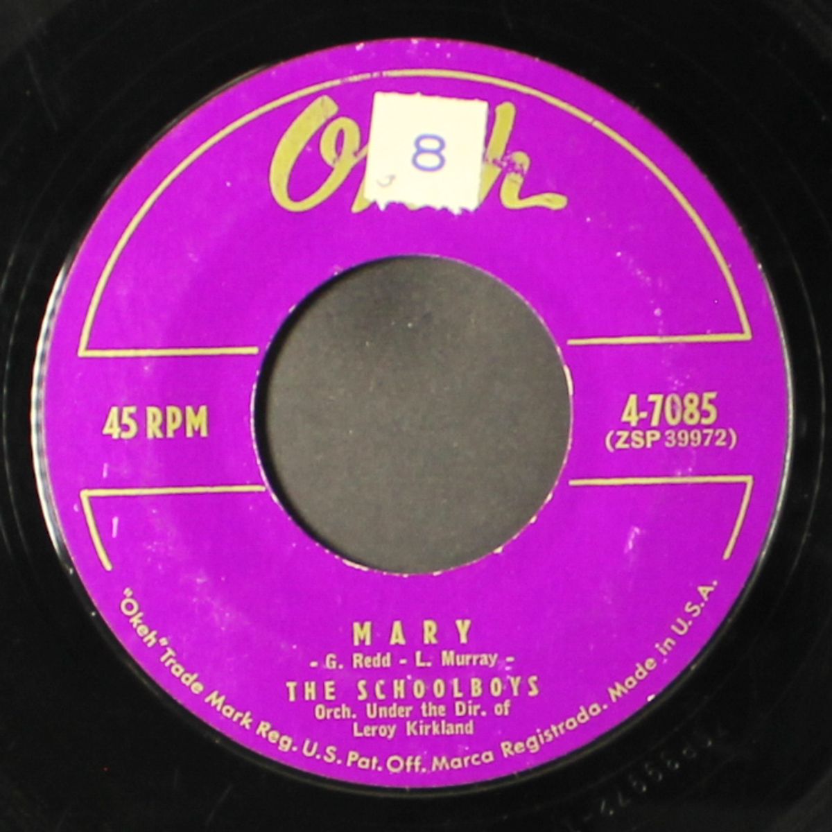 mary / i am old enough by SCHOOLBOYS