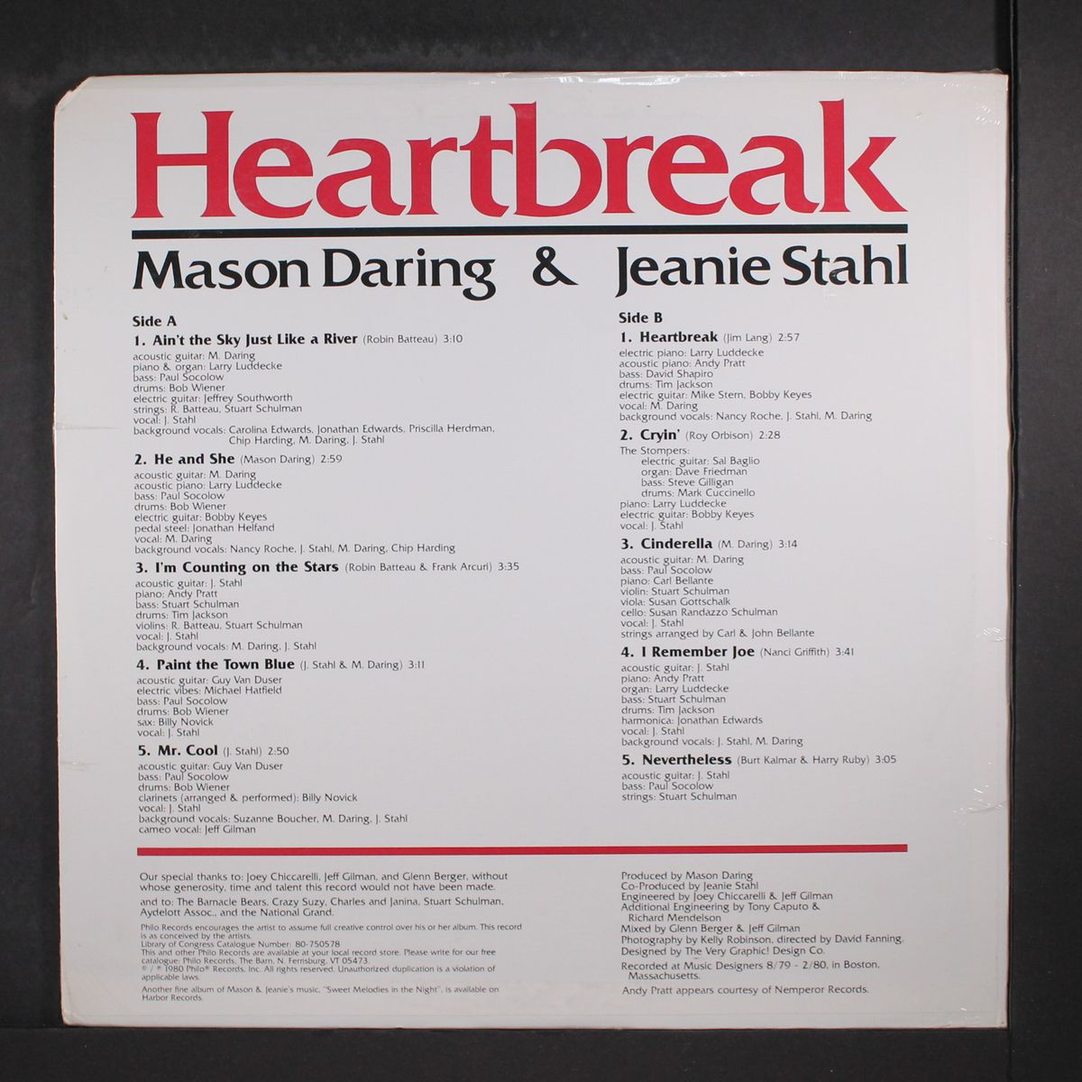 heartbreak by MASON DARING & JEANIE STAHL