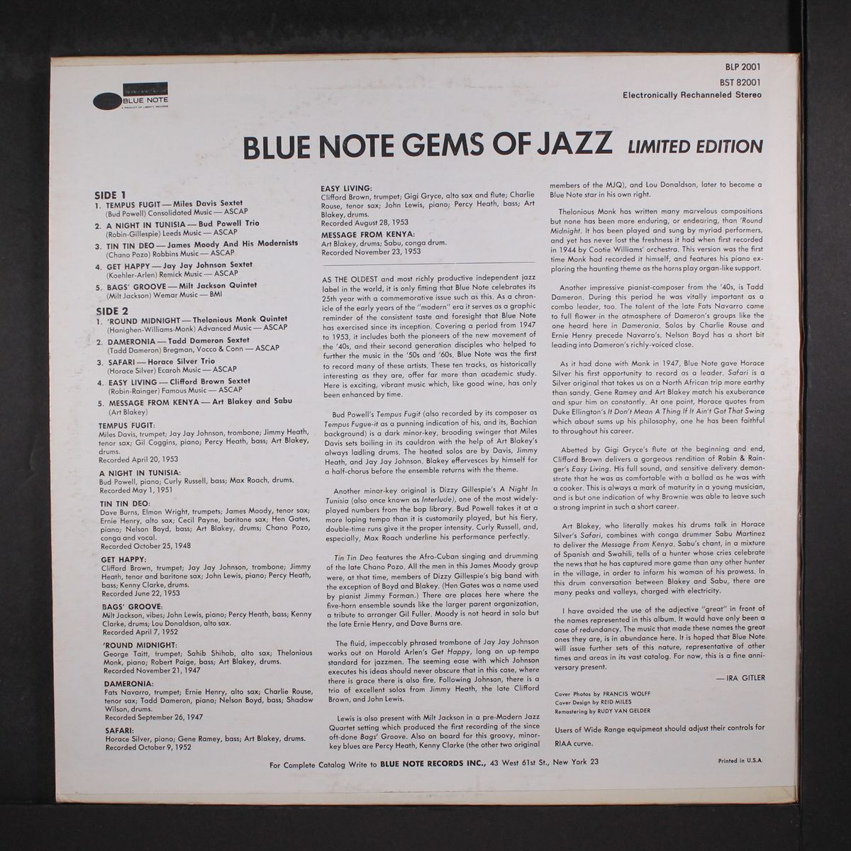 blue note gems of jazz by VARIOUS