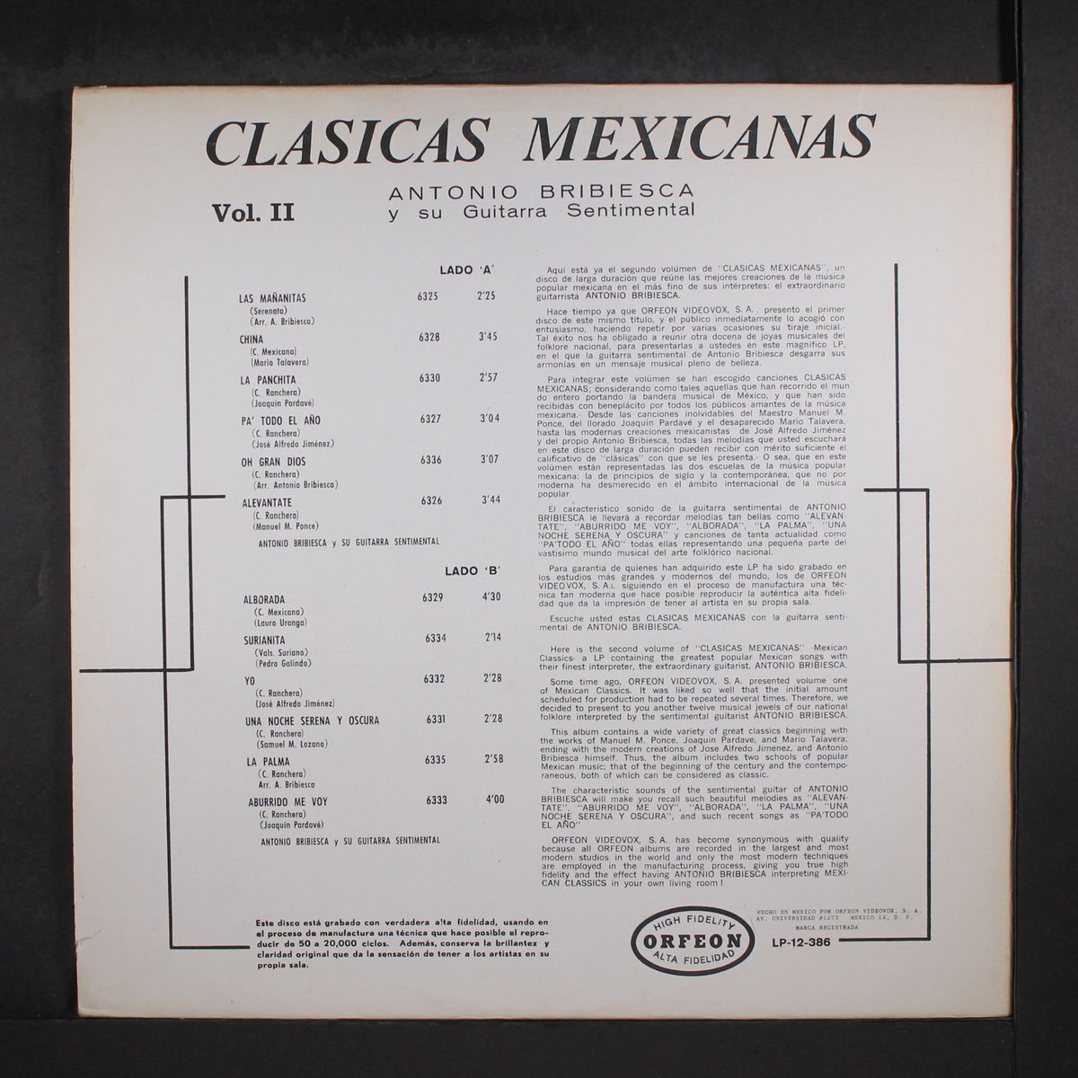 clasicas mexicanas vol. 2 by ANTONIO BRIBIESCA