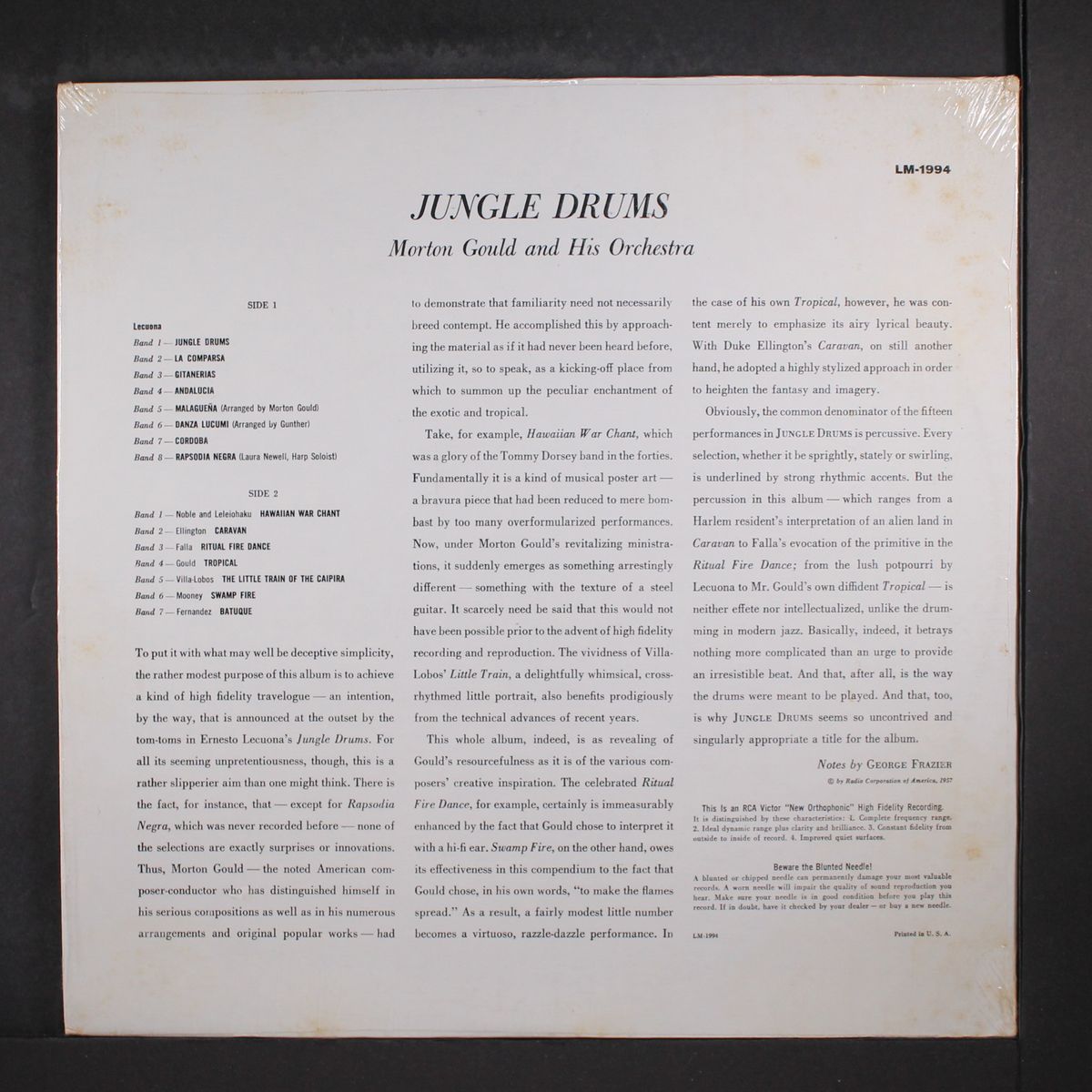jungle drums by MORTON GOULD