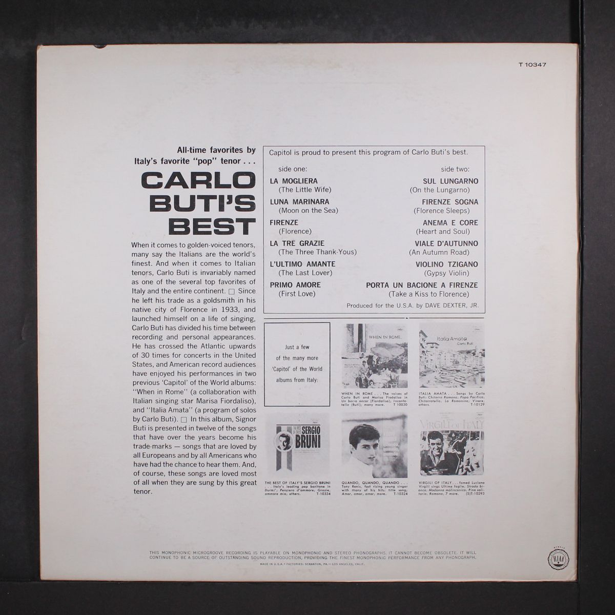 carlo buti's best by CARLO BUTI