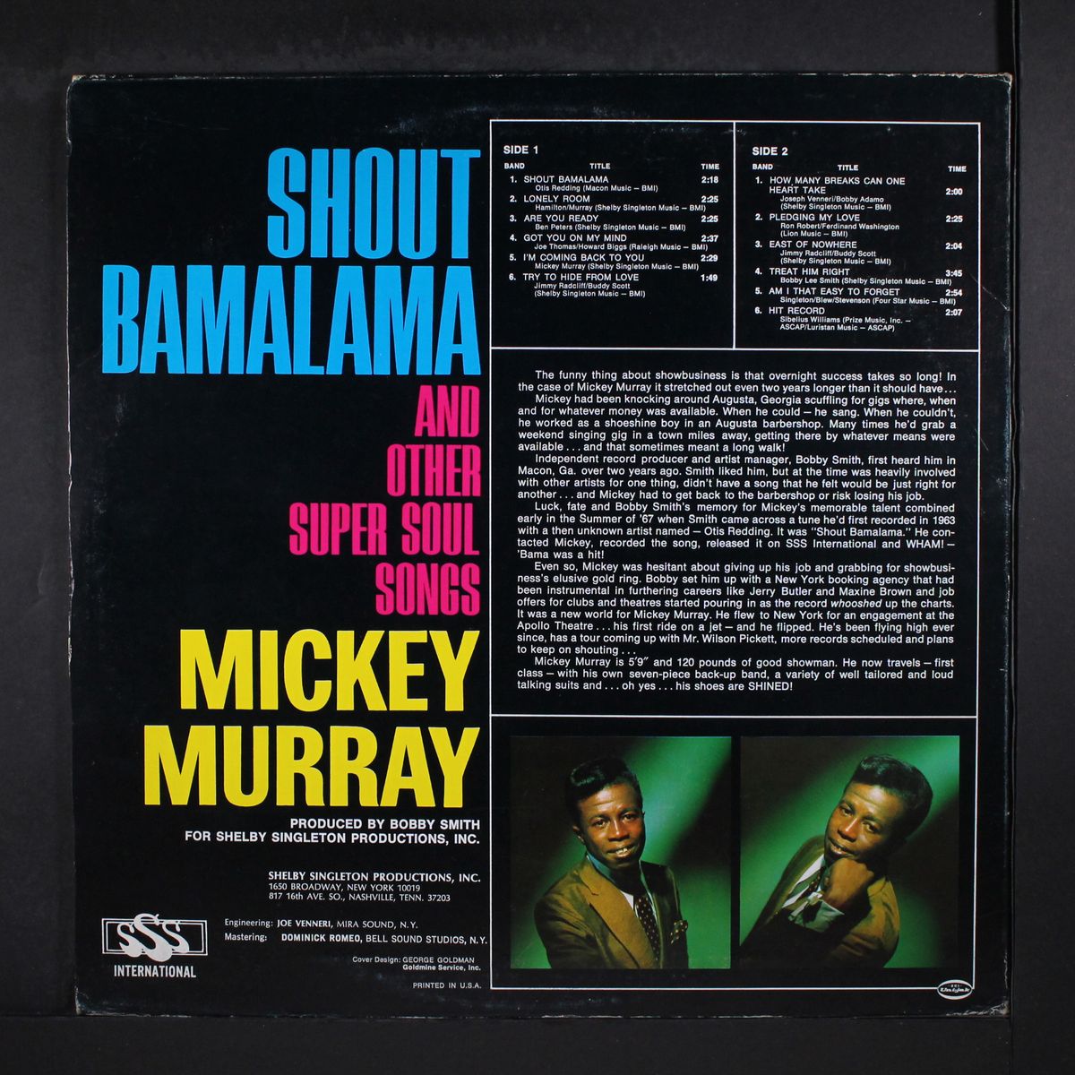 shout bamalama by MICKEY MURRAY