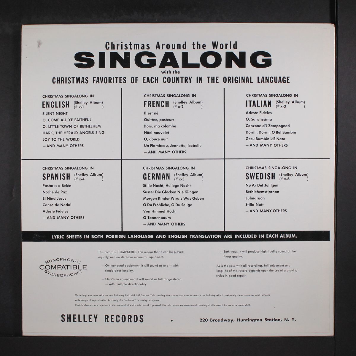 christmas singalong in french by VARIOUS