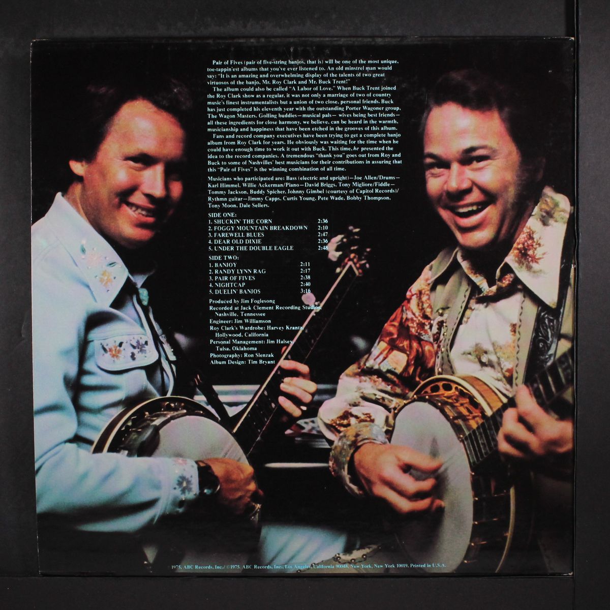 a pair of fives (banjos, that is) by ROY CLARK & BUCK TRENT
