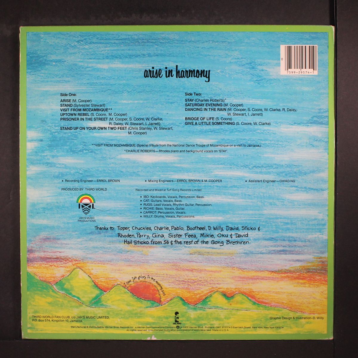 arise in harmony by THIRD WORLD