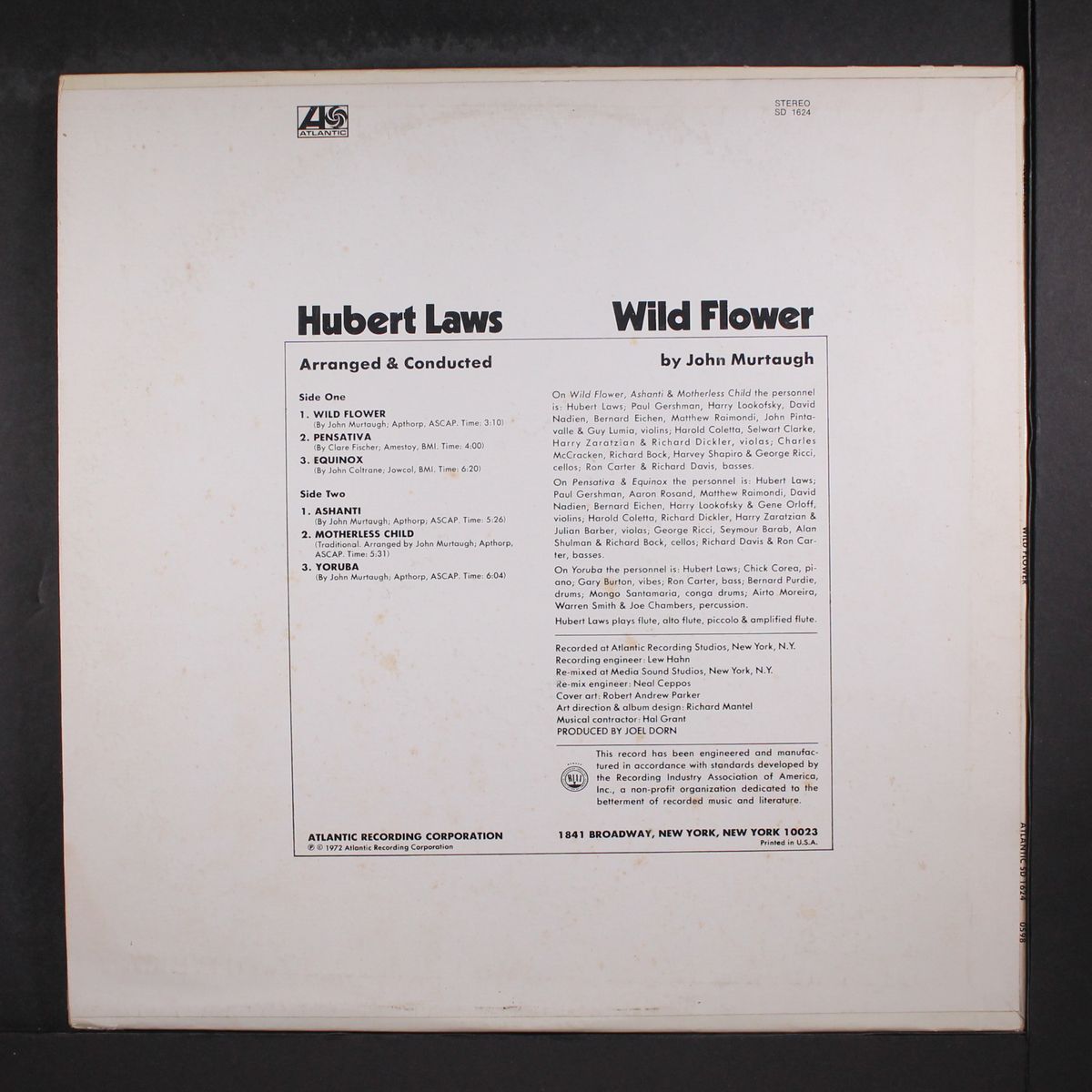 wild flower by HUBERT LAWS