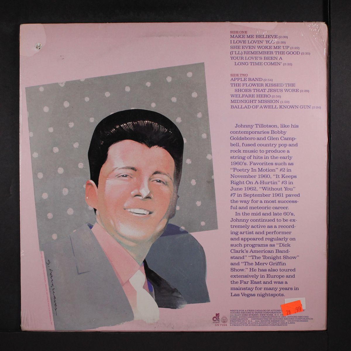 scrapbook by JOHNNY TILLOTSON