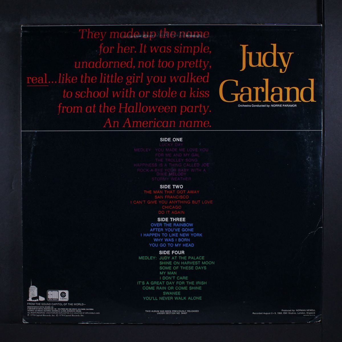 judy in london by JUDY GARLAND