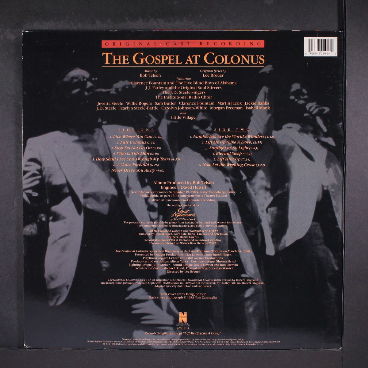 the gospel at colonus by ORIGINAL CAST