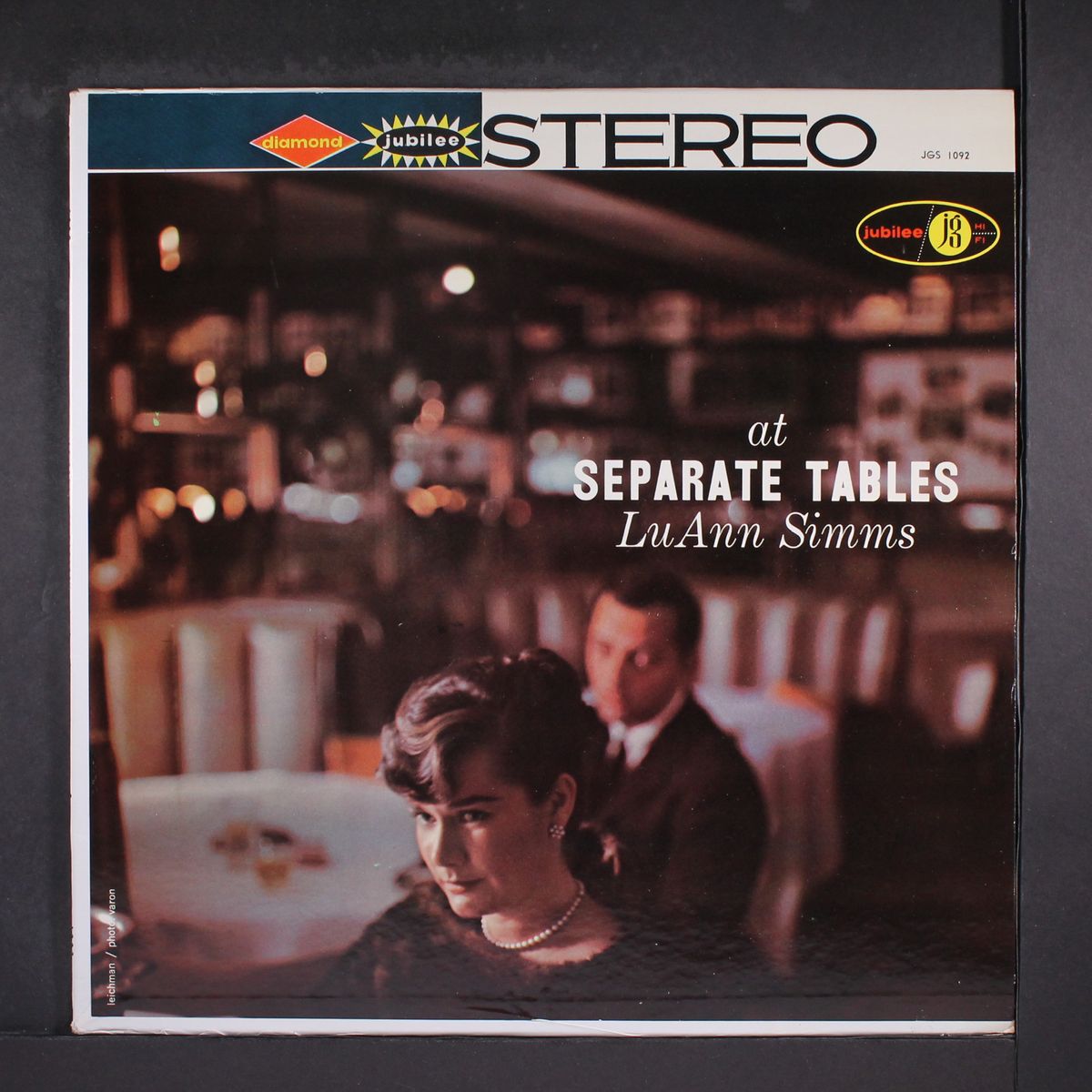 at separate tables by LUANN SIMMS