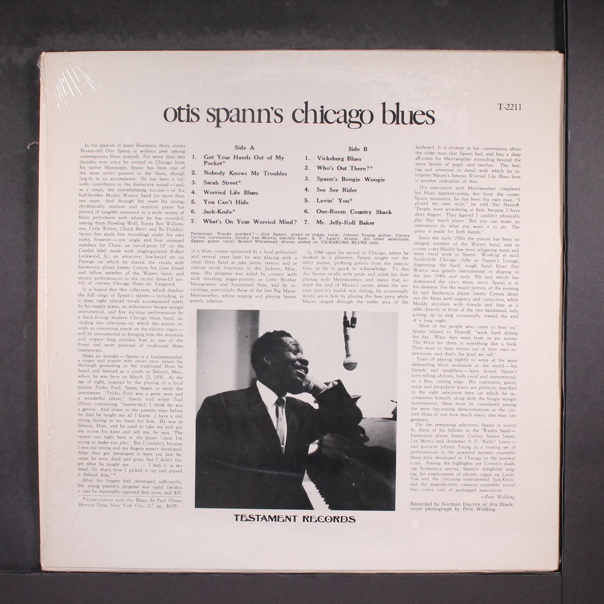 otis spann's chicago blues by OTIS SPANN