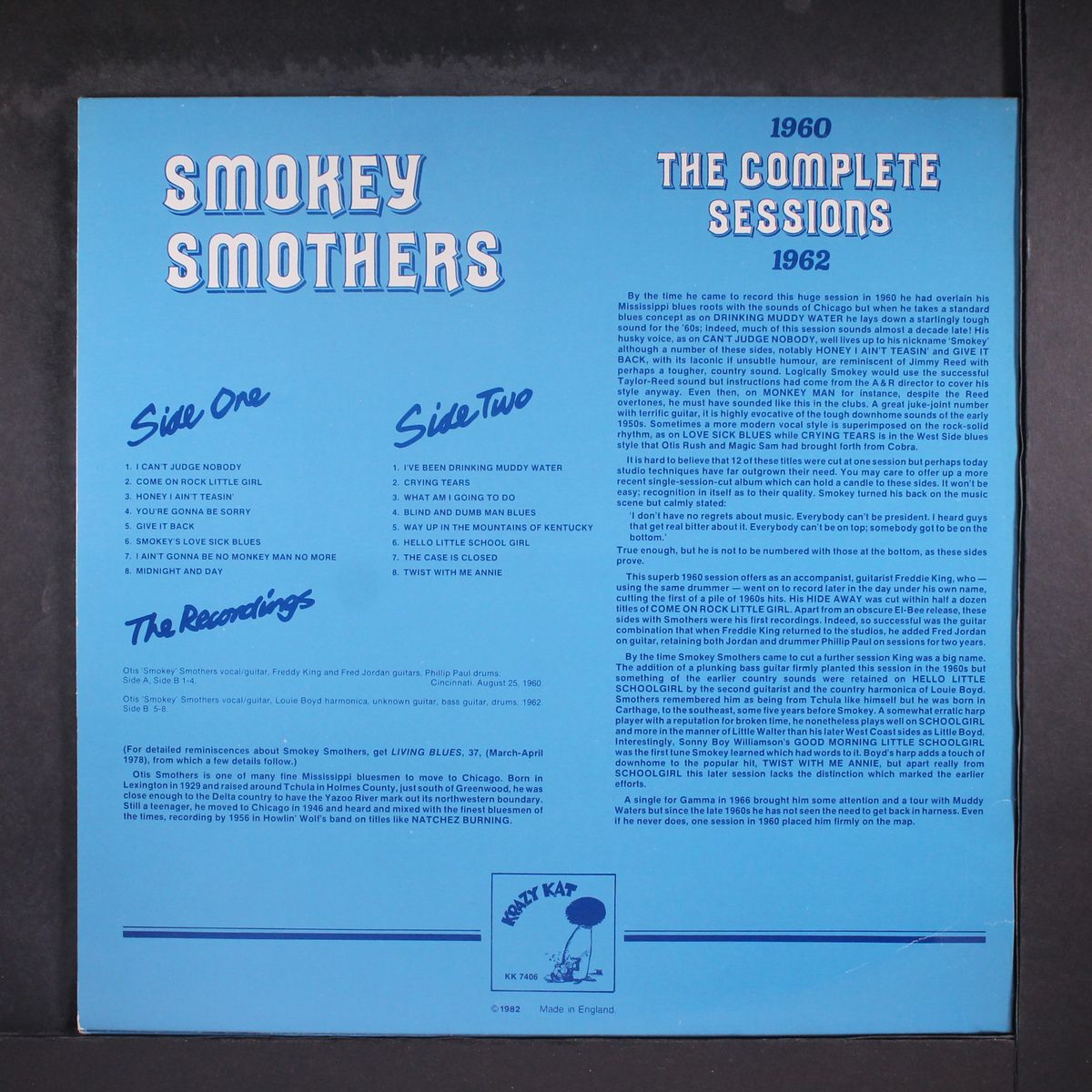 the complete sessions by SMOKEY SMOTHERS