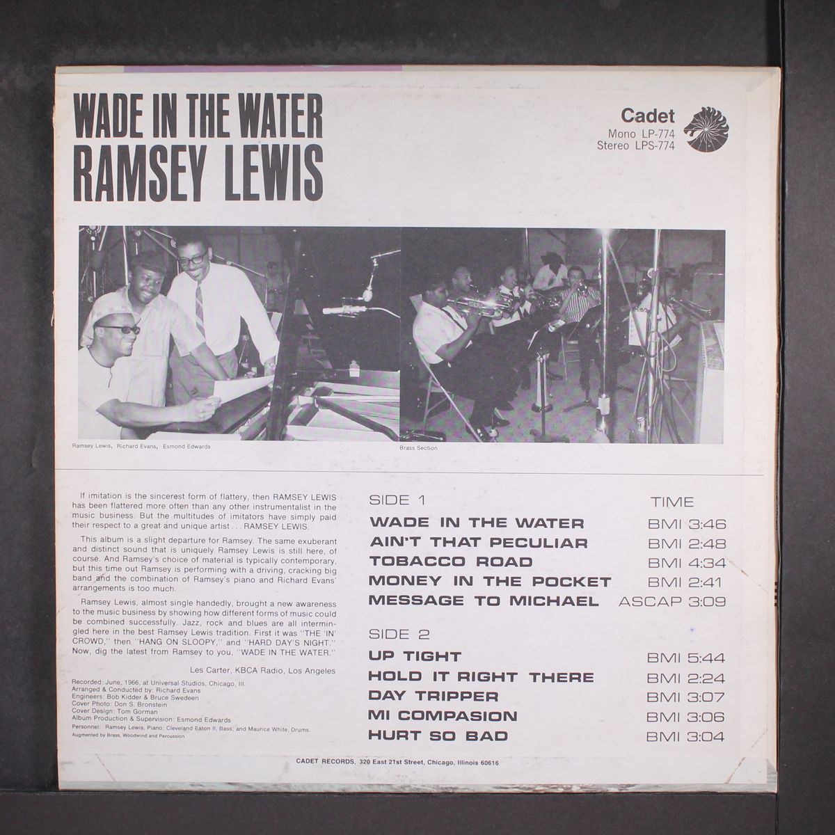 wade in the water by RAMSEY LEWIS