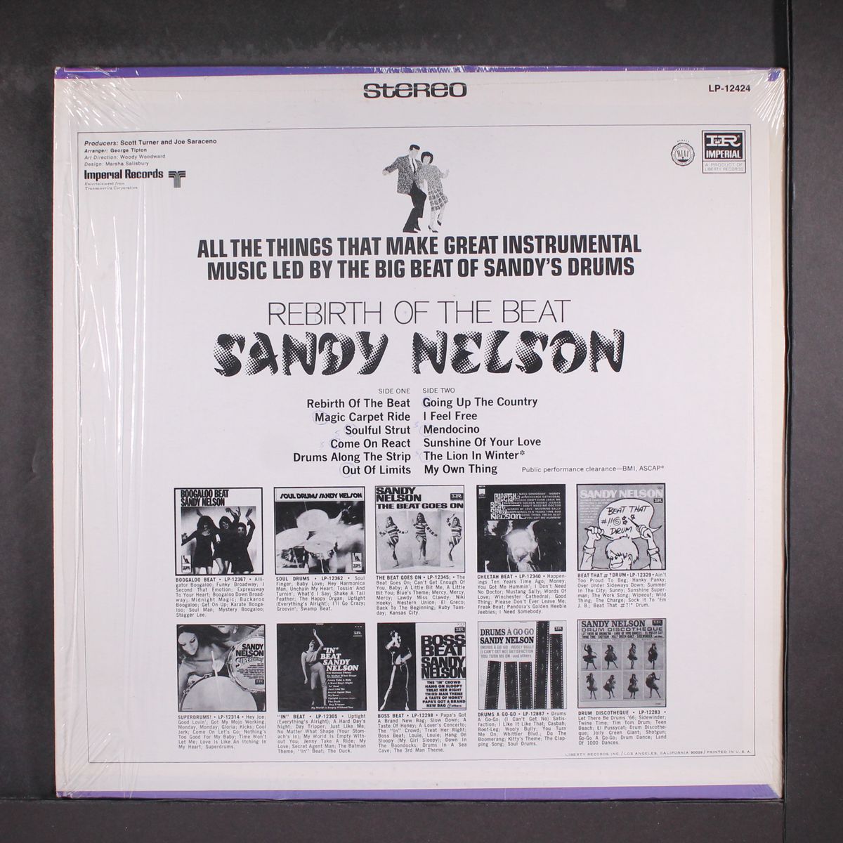 rebirth of the beat by SANDY NELSON