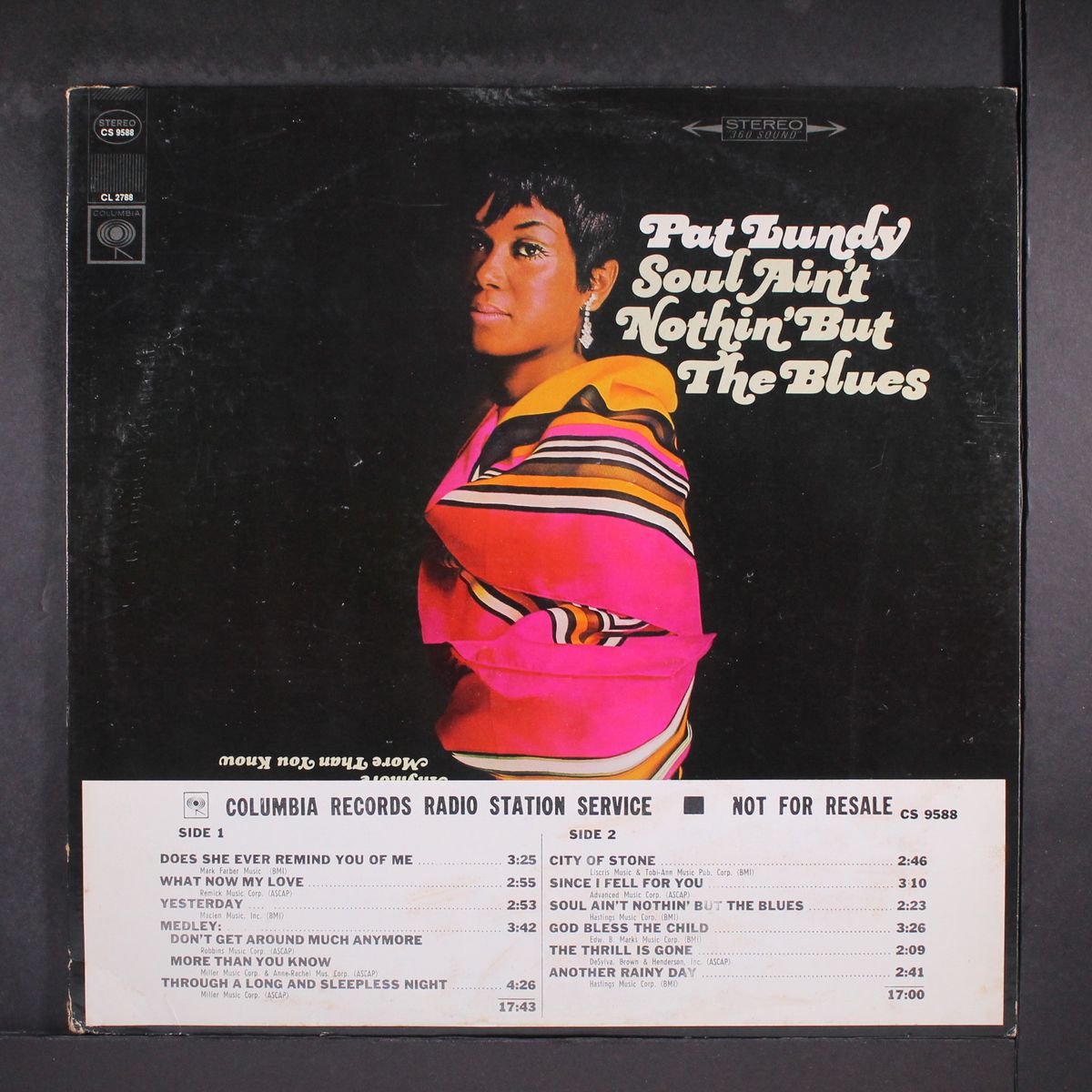 soul ain't nothin' but the blues by PAT LUNDY