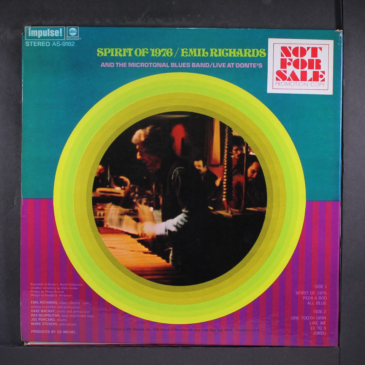 spirit of 1976 by EMIL RICHARDS & MICROTONAL BLUES