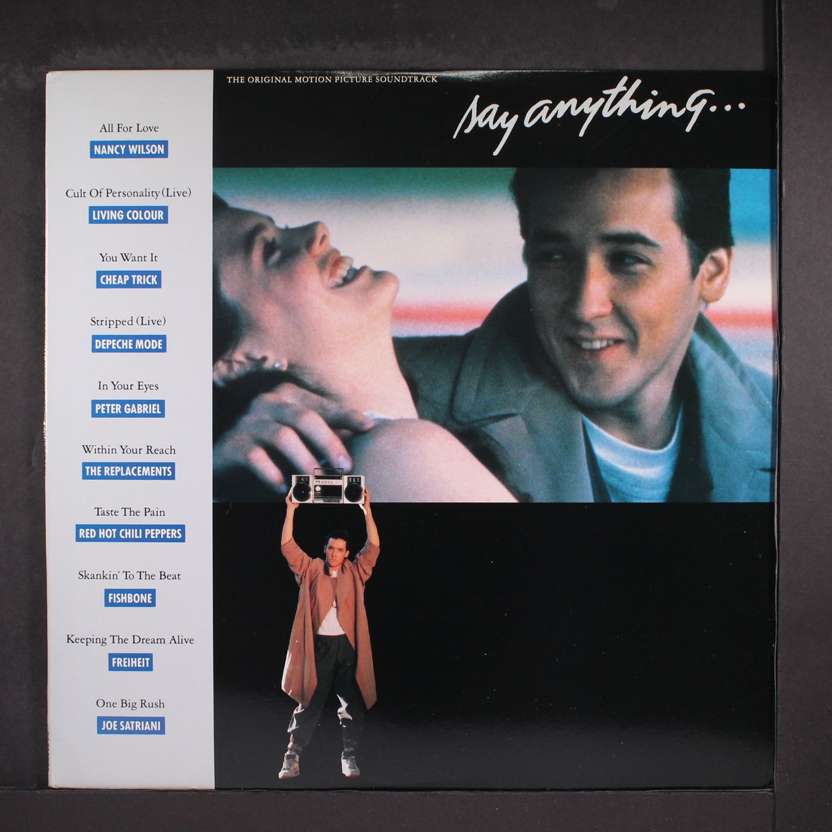 say anything by SOUNDTRACK