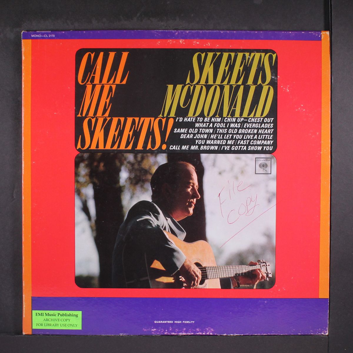 call me skeets! by SKEETS MCDONALD