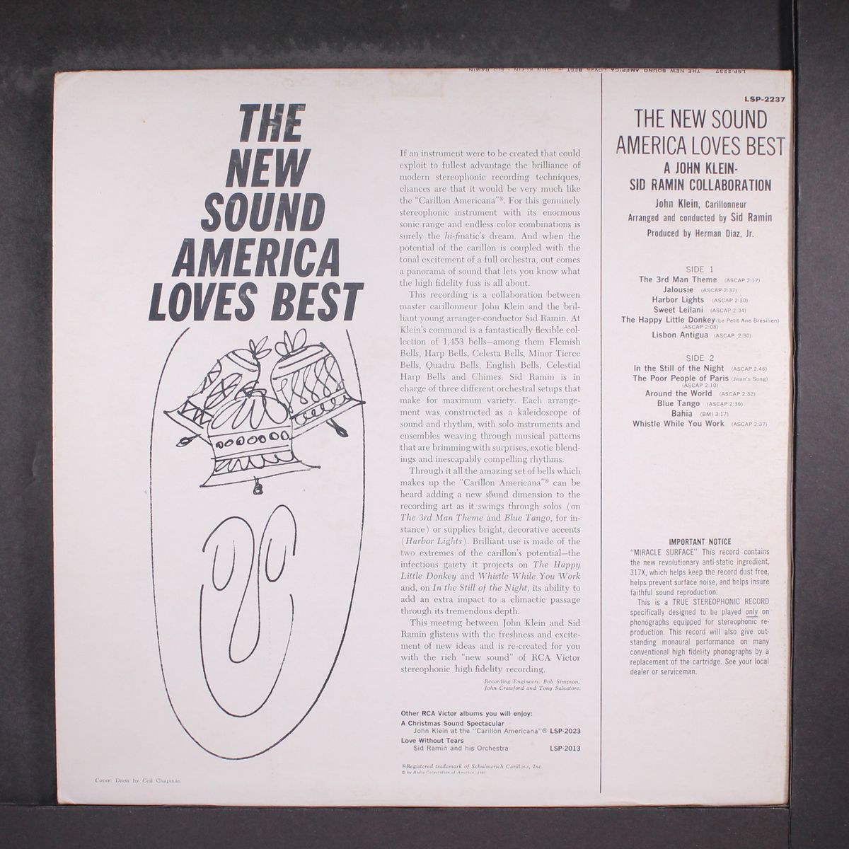 the new sound america loves best by JOHN KLEIN & SID RAMIN