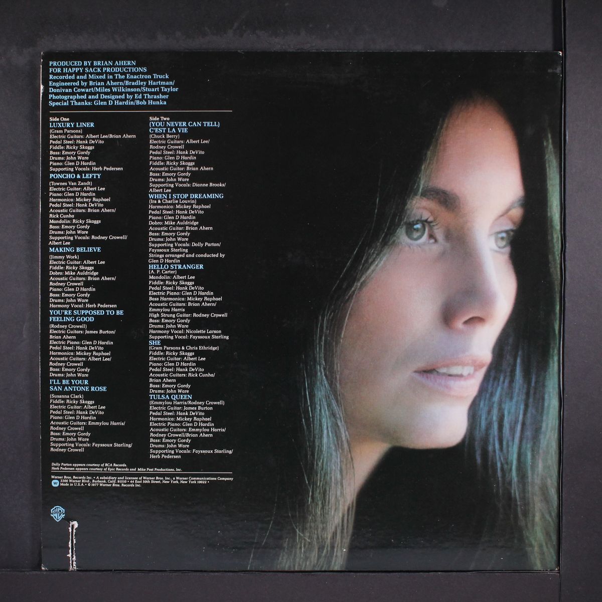 luxury liner by EMMYLOU HARRIS