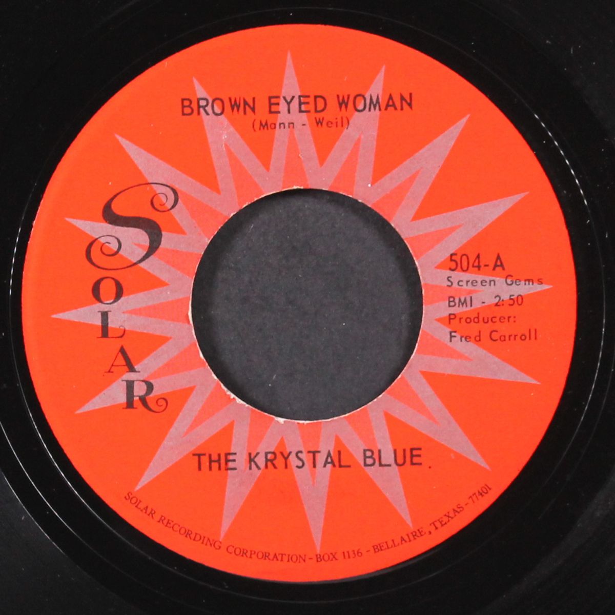 brown eyed woman / the woman i love by KRYSTAL BLUE