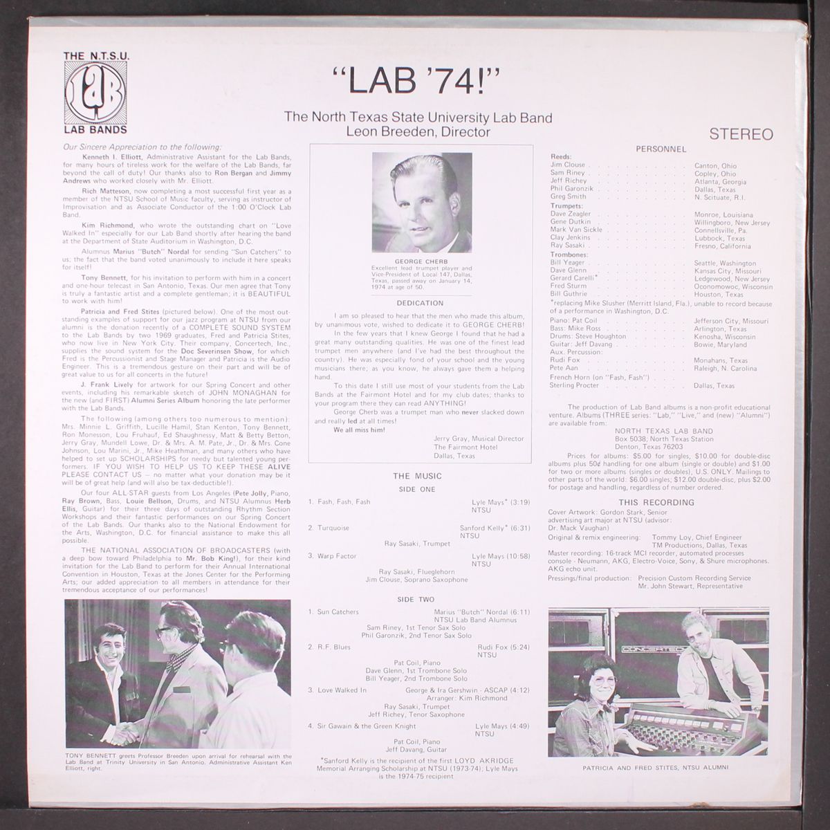 lab '74! by NORTH TEXAS LAB BAND