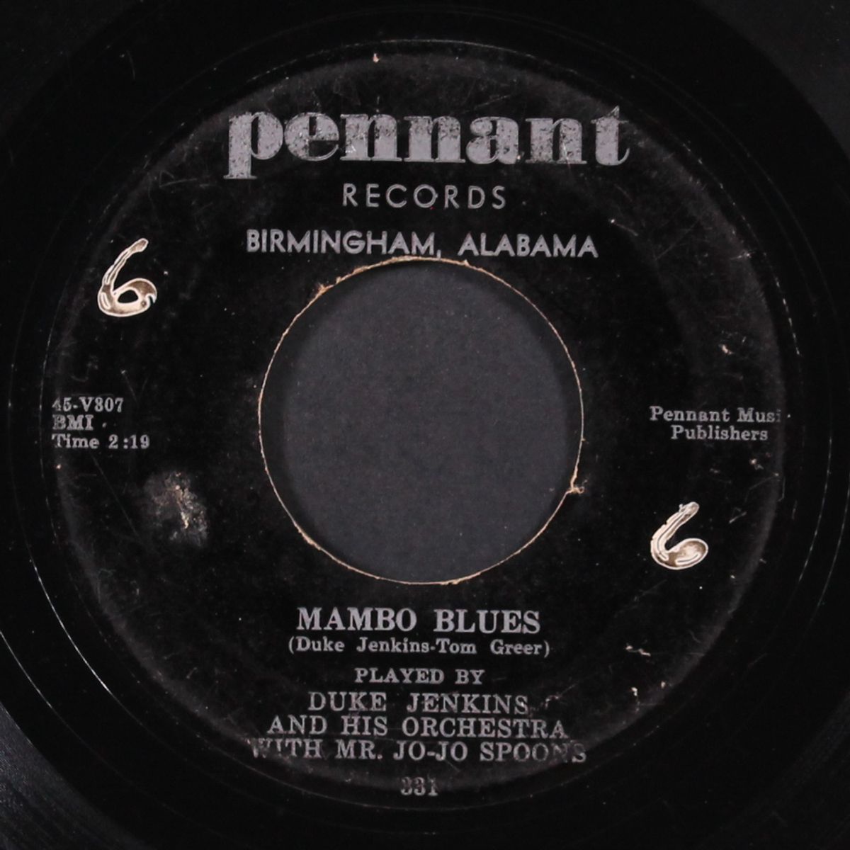 mambo blues / sad again by DUKE JENKINS