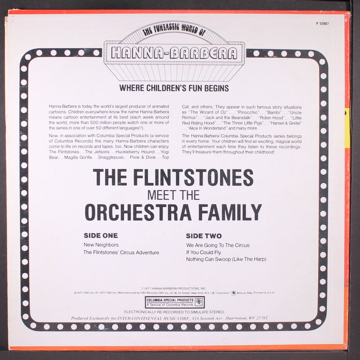 the flintstones meet the orchestra family by VARIOUS