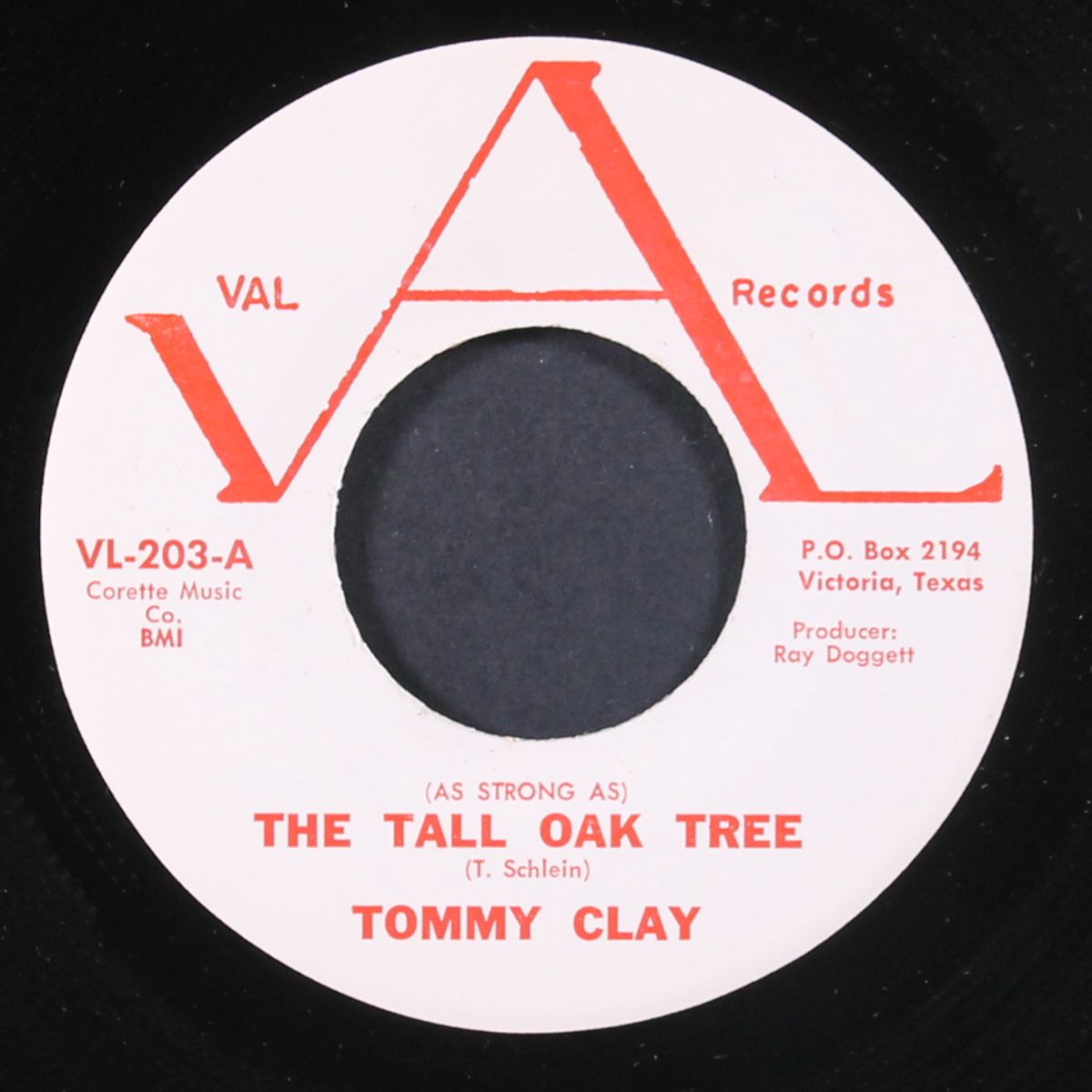 the tall oak tree / it is hard to believe by TOMMY CLAY