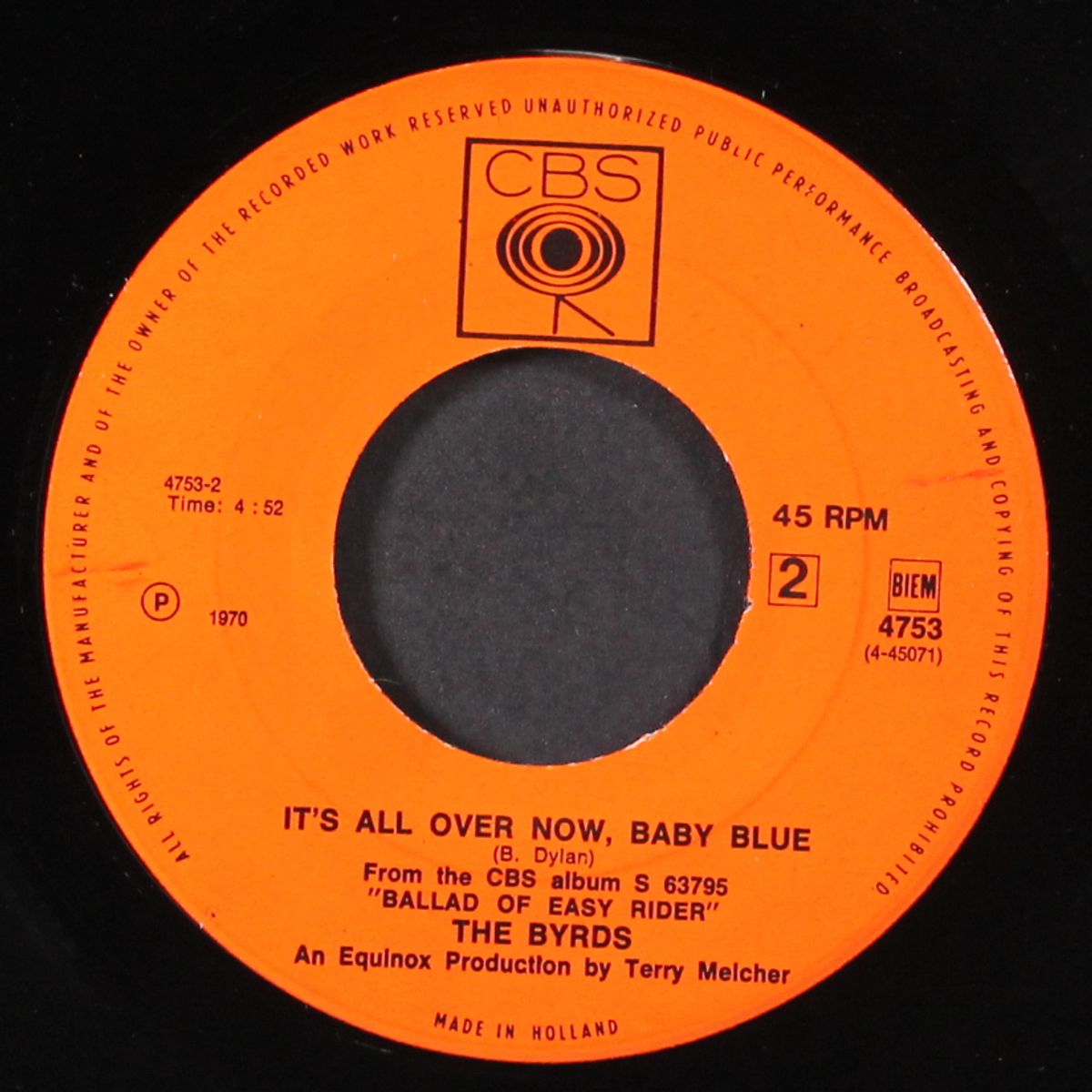 jesus is just alright / it's all over now, baby blue by BYRDS
