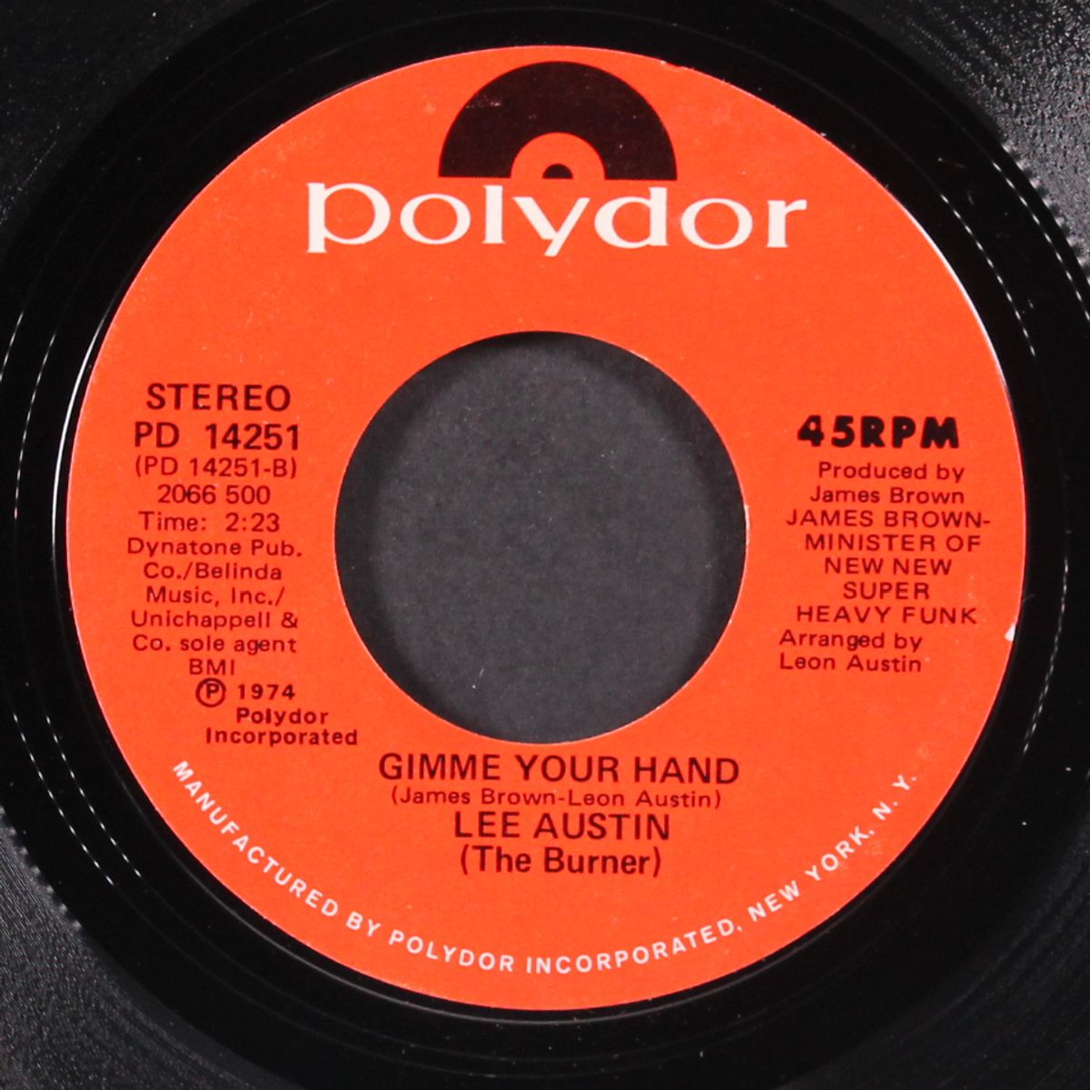 i'm a man / gimme your hand by LEE AUSTIN