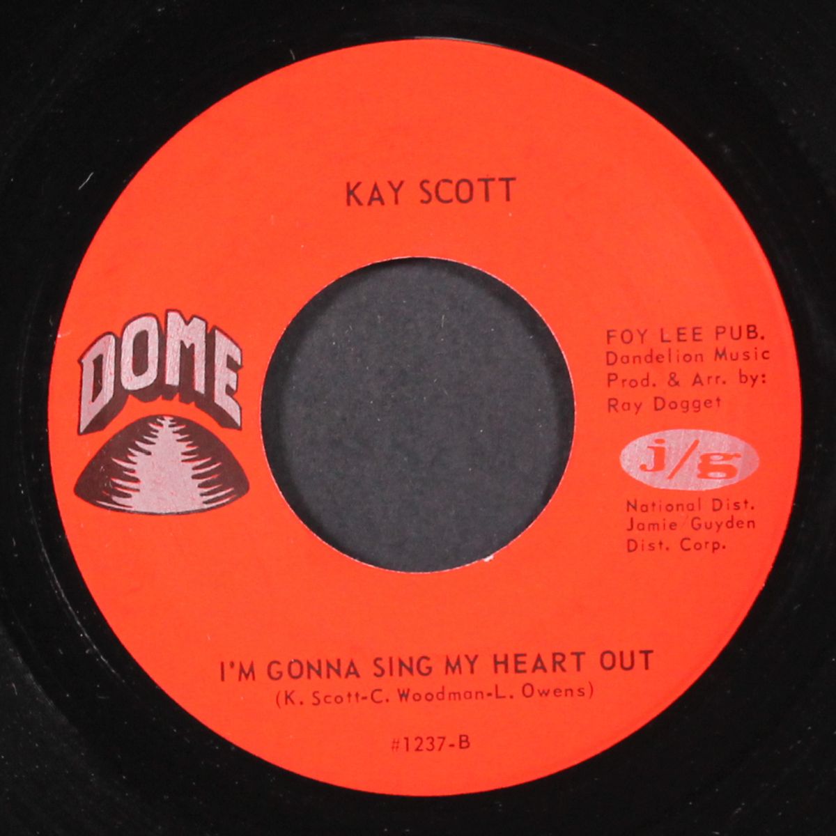 the nights are getting long / i'm gonna sing my heart out by KAY SCOTT