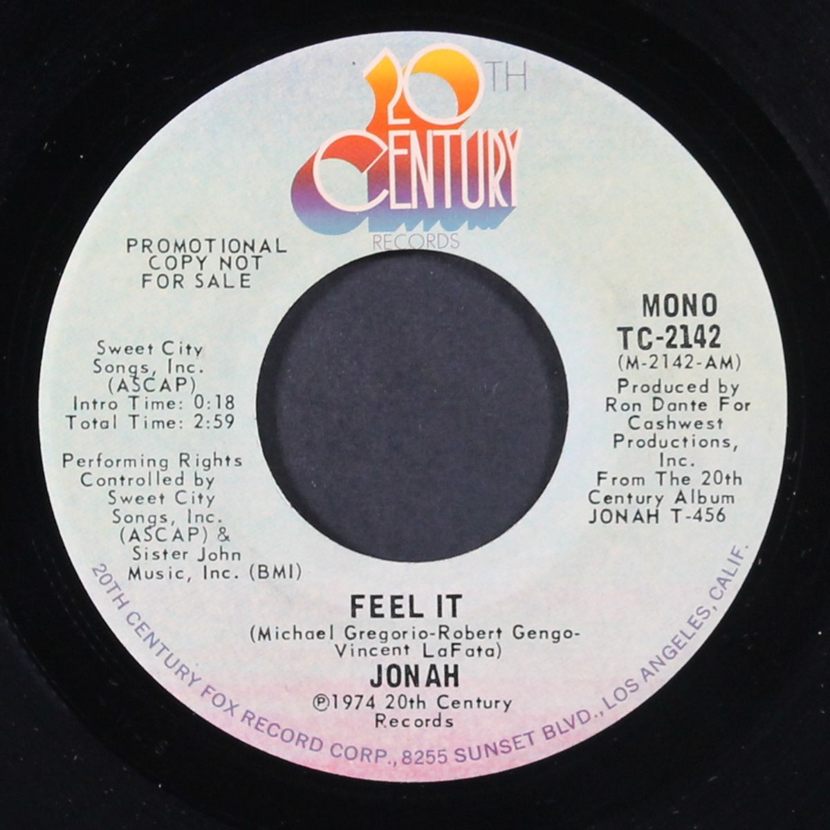 feel it / commendation to you by JONAH