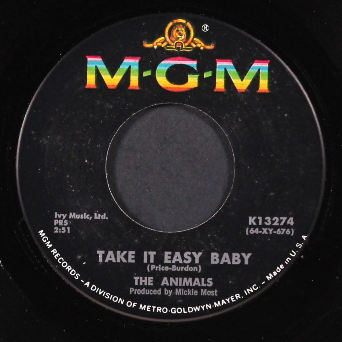 i'm crying / take it easy baby by ANIMALS