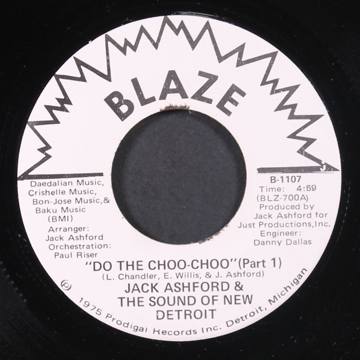 do the choo-choo, part 1 / short by JACK ASHFORD & SOUND OF NEW DETROIT