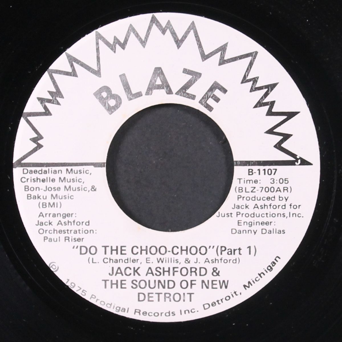 do the choo-choo, part 1 / short by JACK ASHFORD & SOUND OF NEW DETROIT