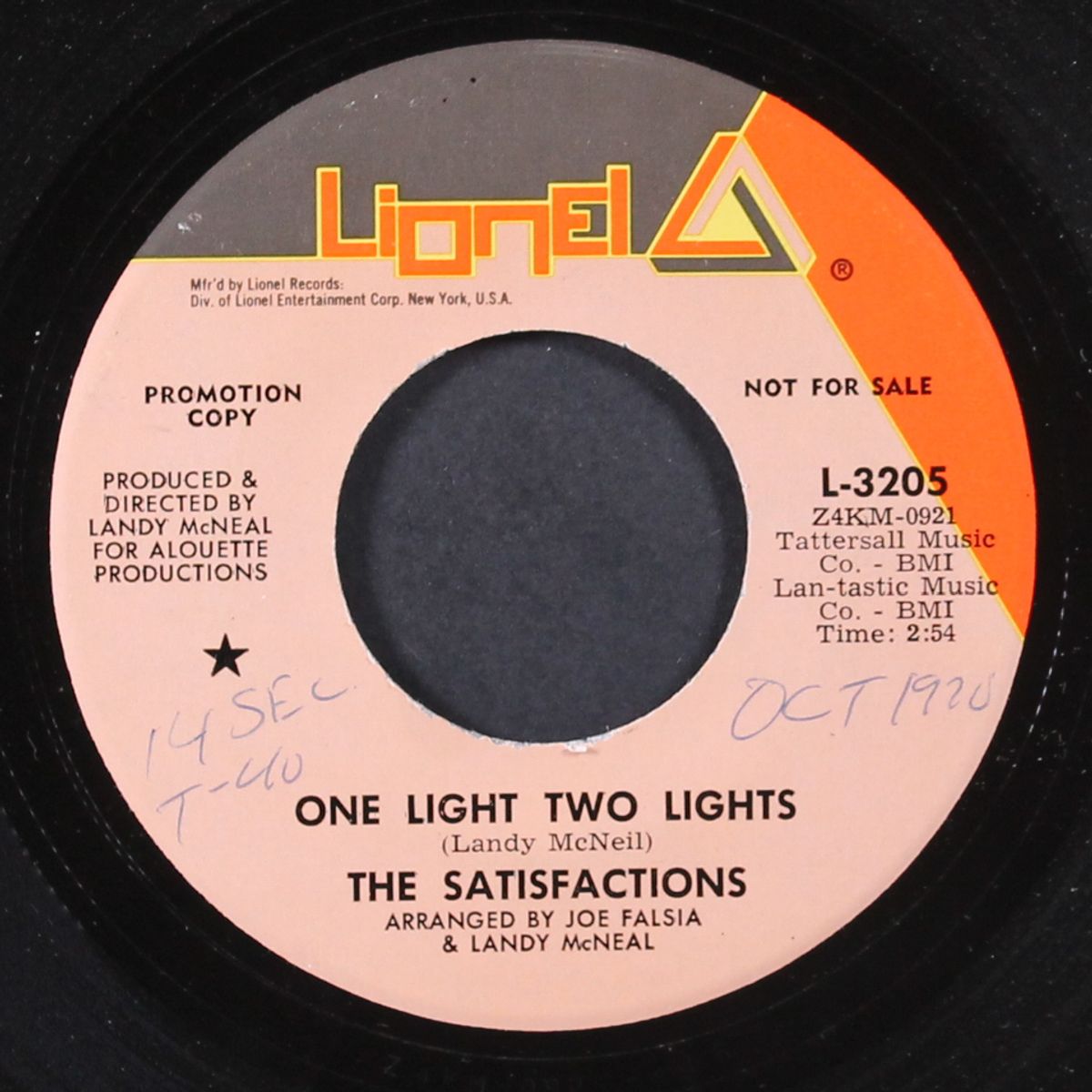 turn back the tears / one light two lights by SATISFACTIONS