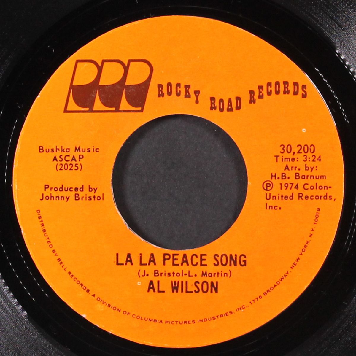 la la peace song / keep on lovin' you by AL WILSON