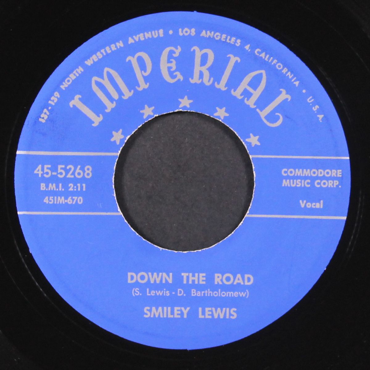 down the road / blue monday by SMILEY LEWIS