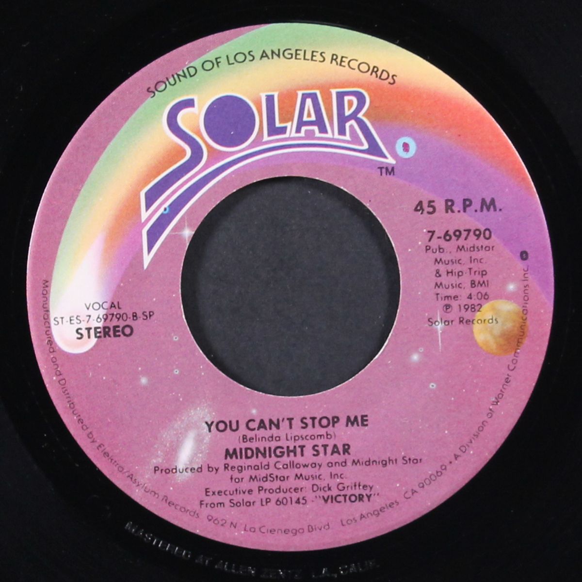 wet my whistle / you can't stop me by MIDNIGHT STAR