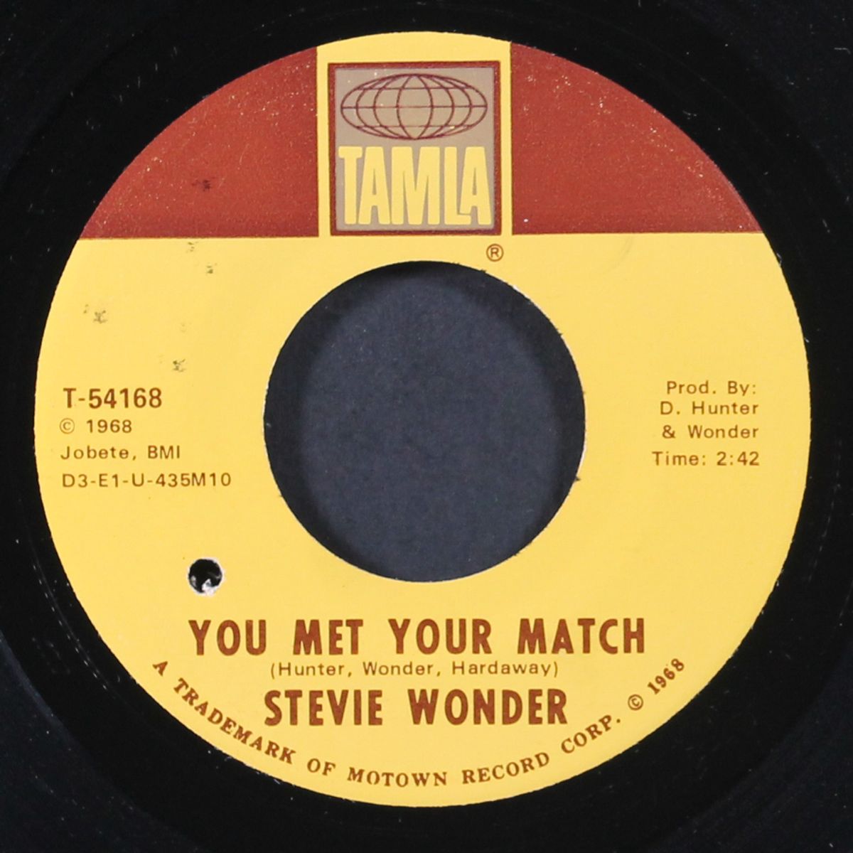 my girl / you met your match by STEVIE WONDER