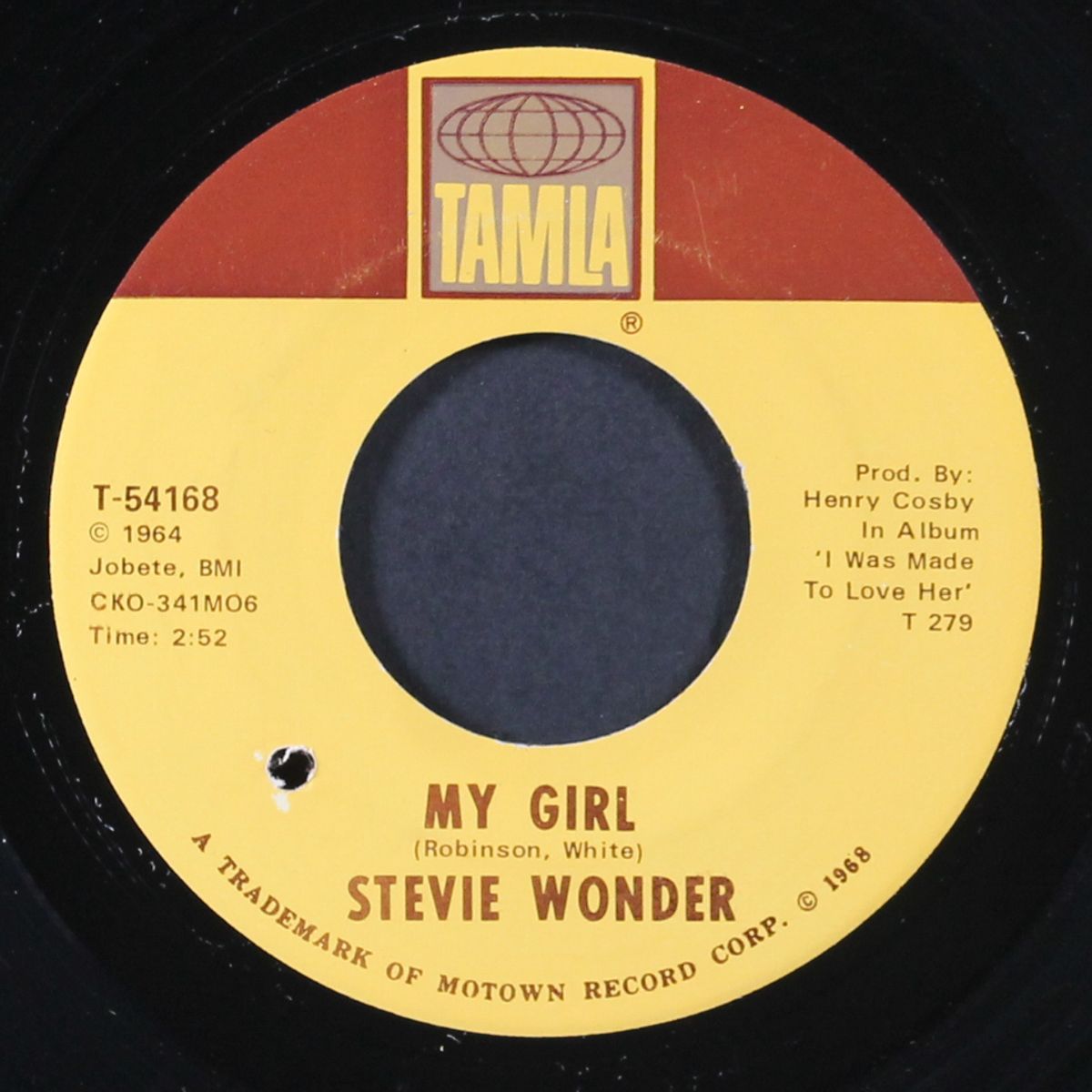 my girl / you met your match by STEVIE WONDER