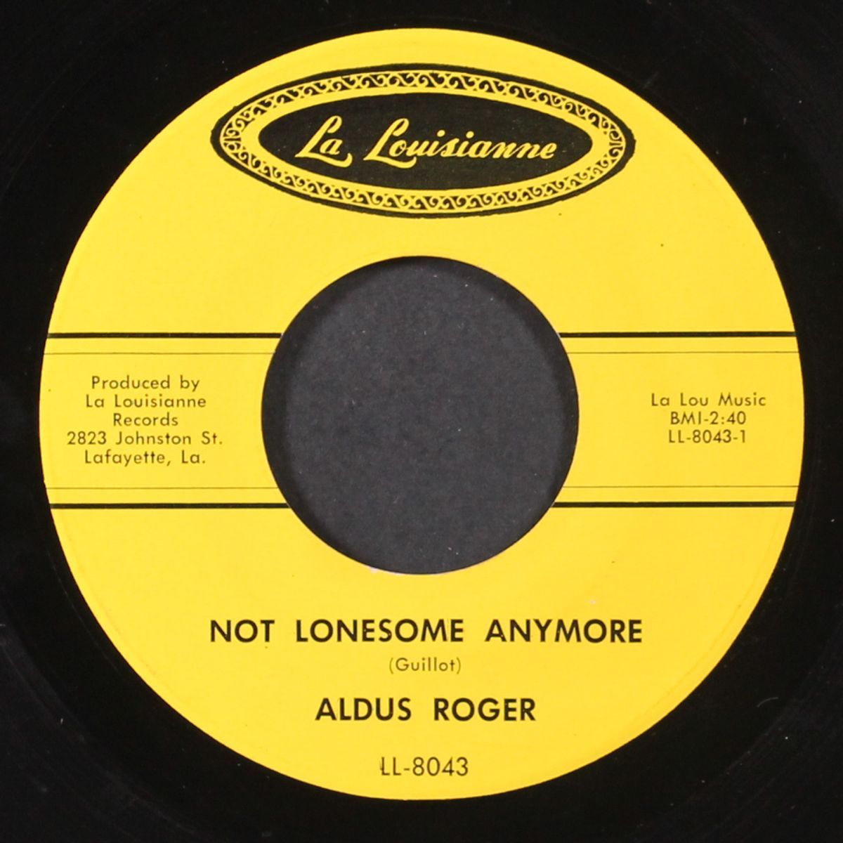 mean woman / not lonesome anymore by ALDUS ROGER