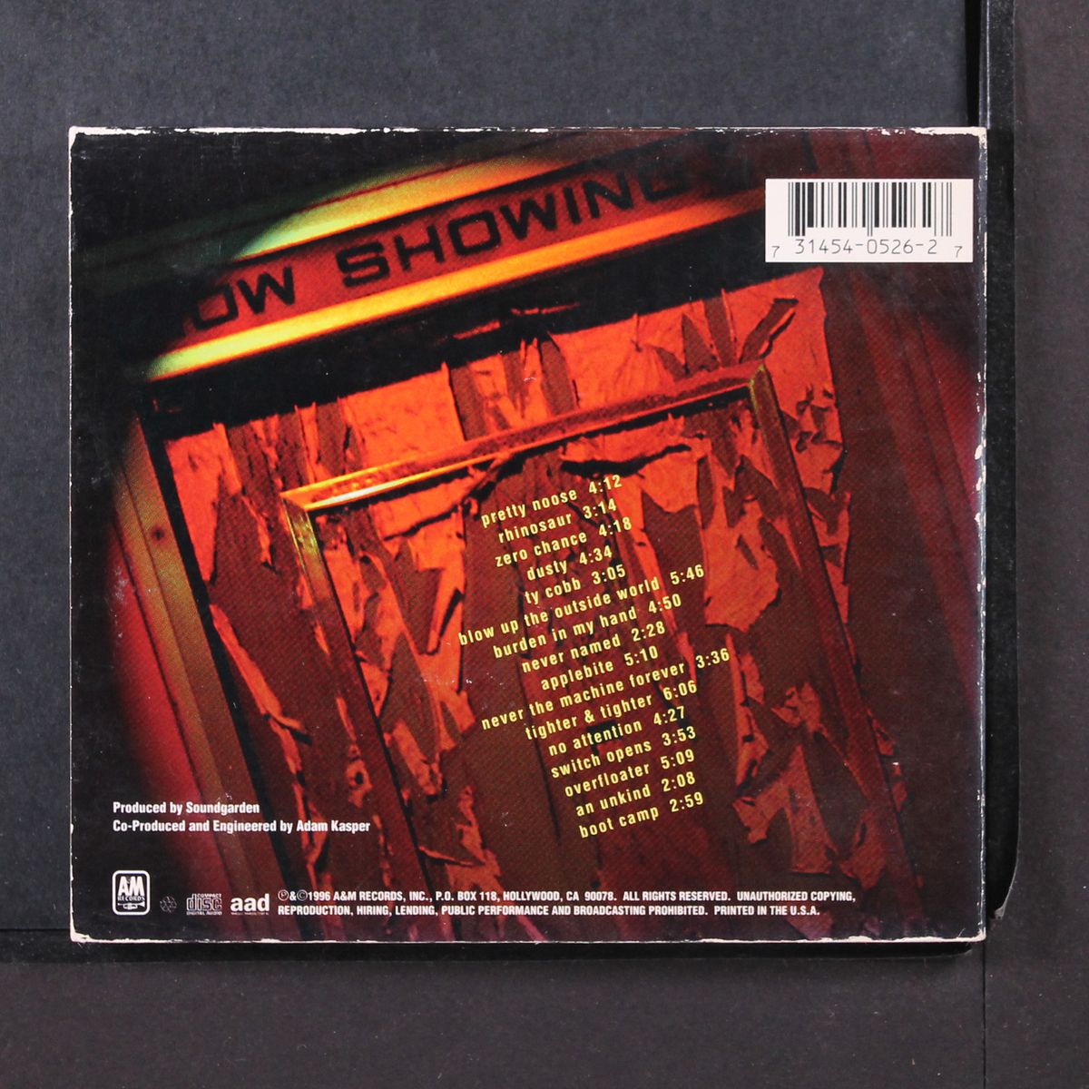 down on the upside by SOUNDGARDEN