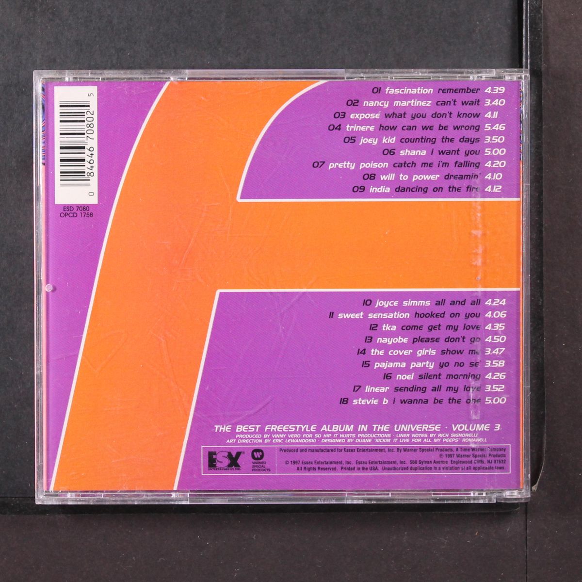 the best freestyle album in the universe vol. 3 by VARIOUS