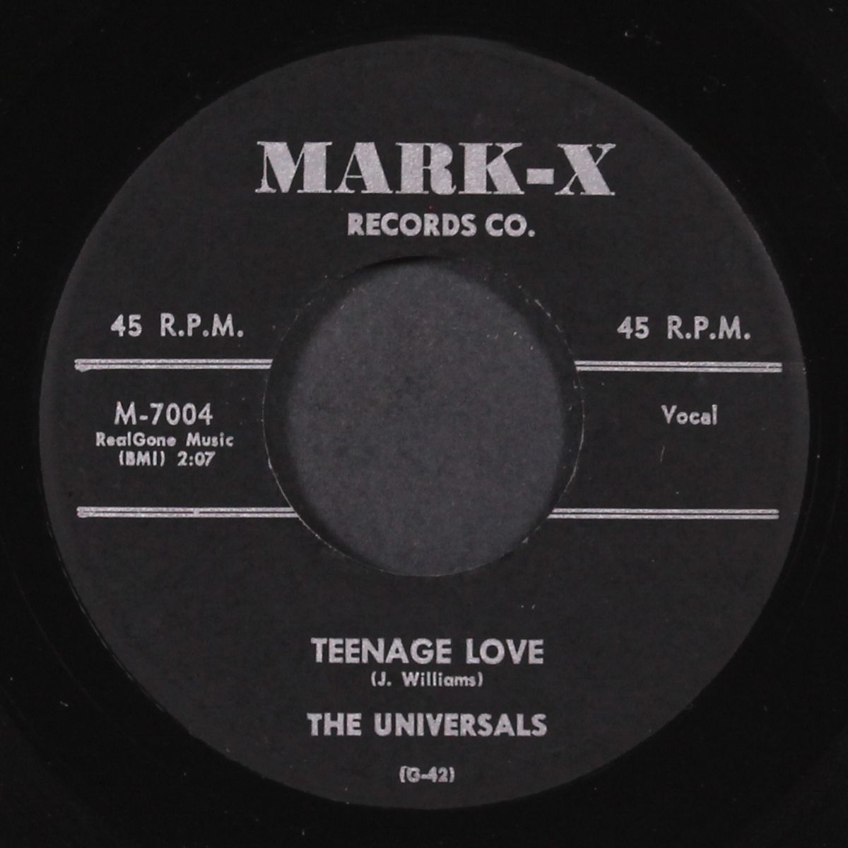again / teenage love by UNIVERSALS